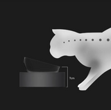 Adjustable elevated pet feeding bowls for dogs and cats