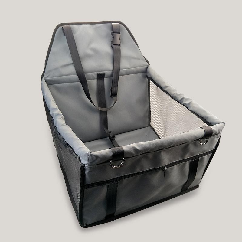 Pet car seat carrier with thick cushion for cats and dogs